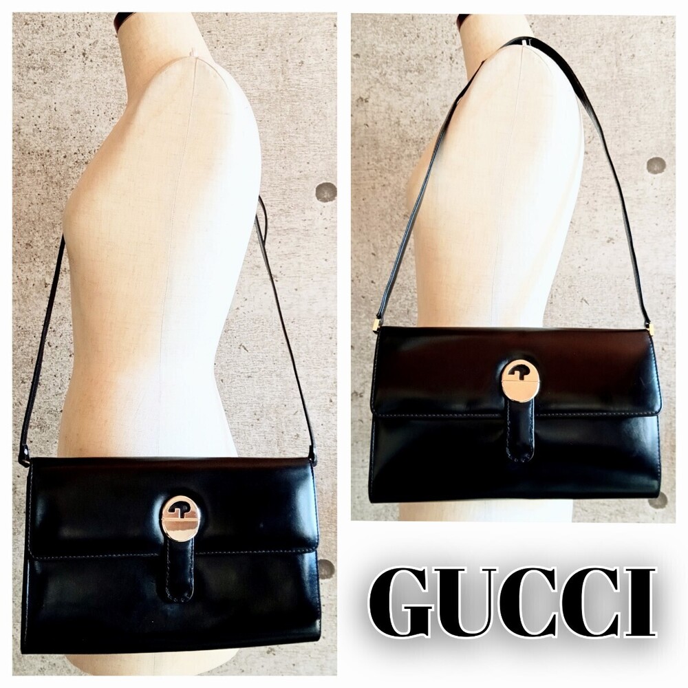 Gucci Leather Clutch Bag
